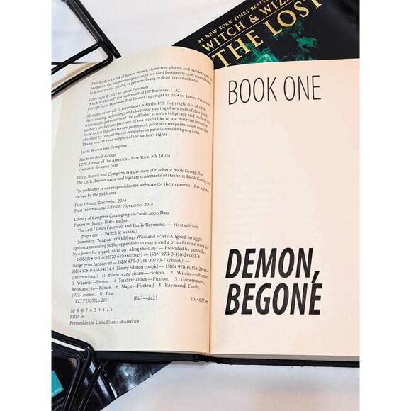 The Lost (Witch & Wizard, Vol. 5) by Patterson & Raymond (2014 1st Ed. HC in DJ) - Picture 3 of 7